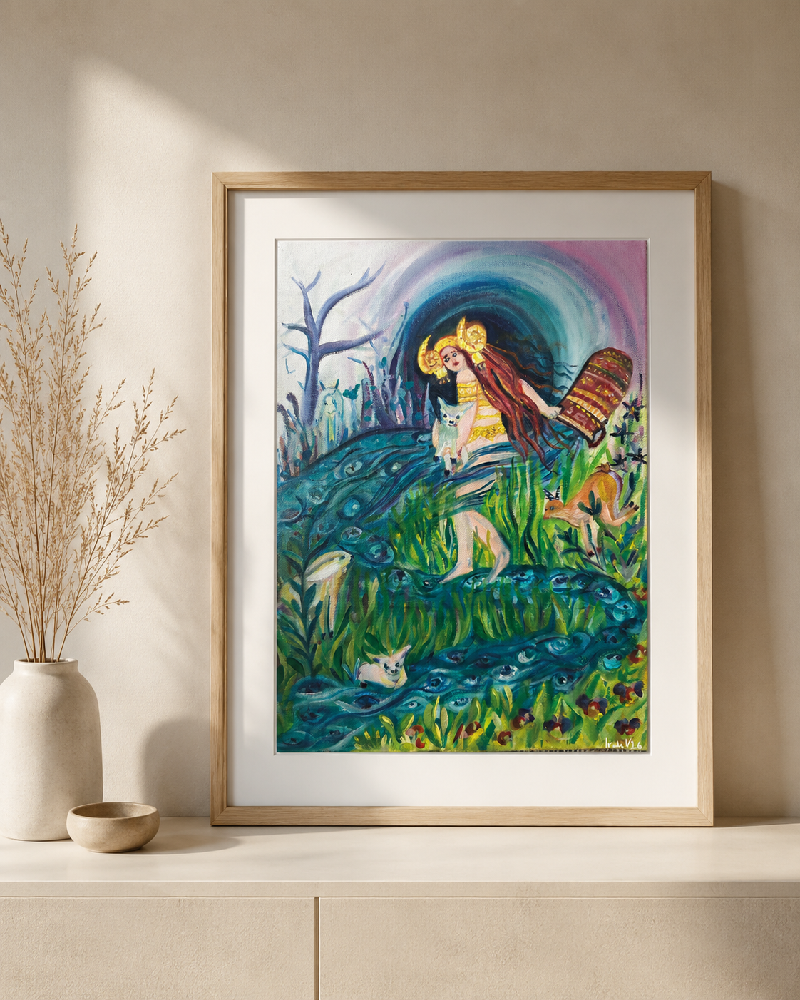 Aetegina and her healing waters