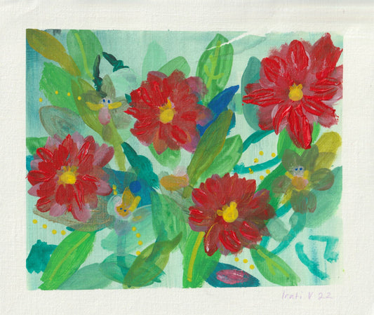 Red flowers